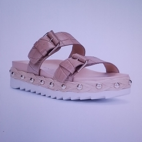 Donald Pliner Larabee slide sandals - Picture 4 of 5